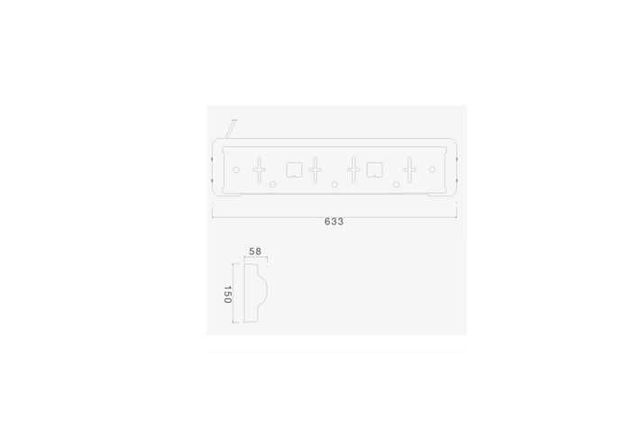 Kentekenplaathouder met LED-verlichting ASPOCK 12/24V-kabel 0,8 m