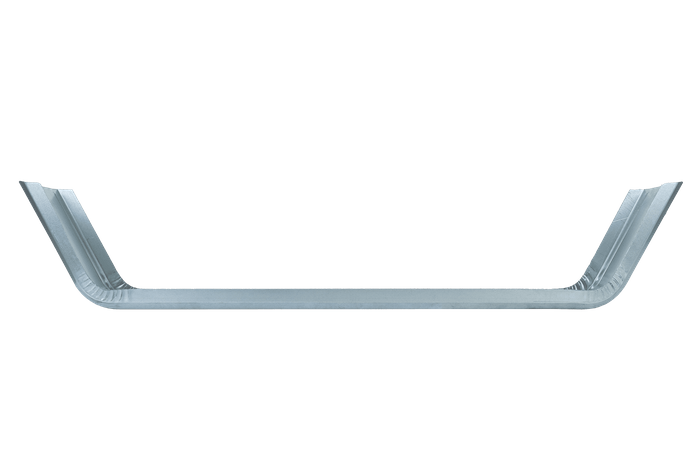 Spatbord tandem 13-14 inch 1410x190 mm platte wielkast voor aanhanger UNITRAILER 
