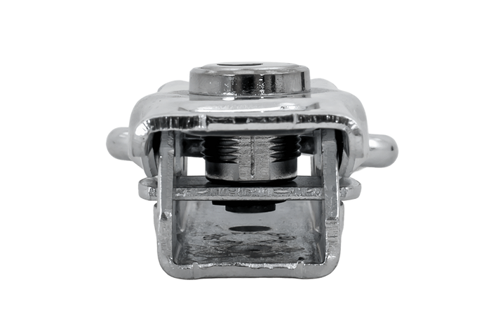 Zijkoppeling met STEELPRESS ZB-13A+Z-11A bevestiging, compleet slot aan de zijkant van de aanhanger met sleutel