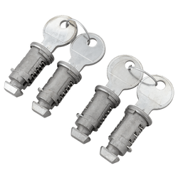 Set universele sloten en sleutels (4 stuks)