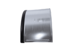 Dubbel spatbord voor aanhanger 15-16" DOMAR DK7115 wielkast 880/400mm metaal met rubberen rand