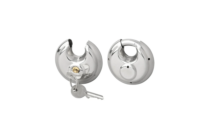 Set van twee ronde hangsloten ProPlus 341319S, schijfsloten, 70 mm