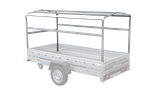 H-1100 frame voor dekzeil van de aanhangwagen UNITRAILER GARDEN TRAILER 264 en 264/2KIPP 