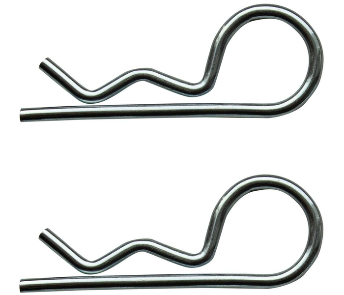 Een set veiligheidsspelden voor DROMET landbouwspelden, 3 mm veiligheidsspelden 
