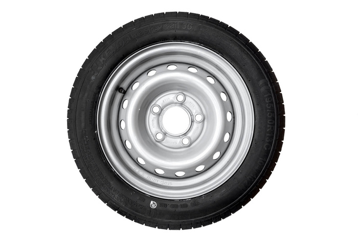 Verstevigd wiel voor aanhanger BAND KENDA 195/50 R13C 104/102N VELG STARCO 6Jx13"H2 5x112 ET:30