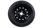 OUTLET Aanhangwagenwiel BAND LINGLONG 155/70 R13 75N VELG UNITRAILER zwart 4Jx13" 4x100 ET:30
