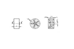 KNOTT kimrol, rubberen glijrol 67mm voor boottrailer