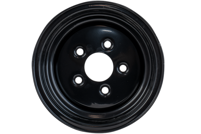 OUTLET UNITRAILER stalen velg voor aanhanger zwart 6Jx10" 5x112 ET -4