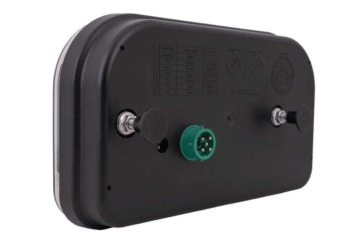 Achterlicht FRISTOM FT-170 LED 6 functies rechts