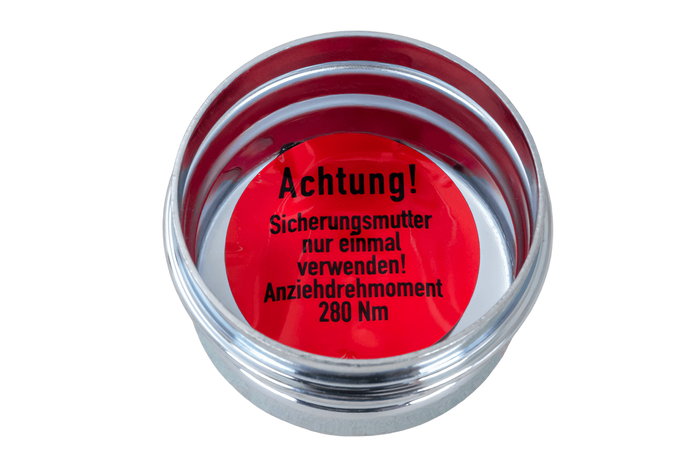 Naafdop KNOTT 52,2 mm deksel voor aanhanger