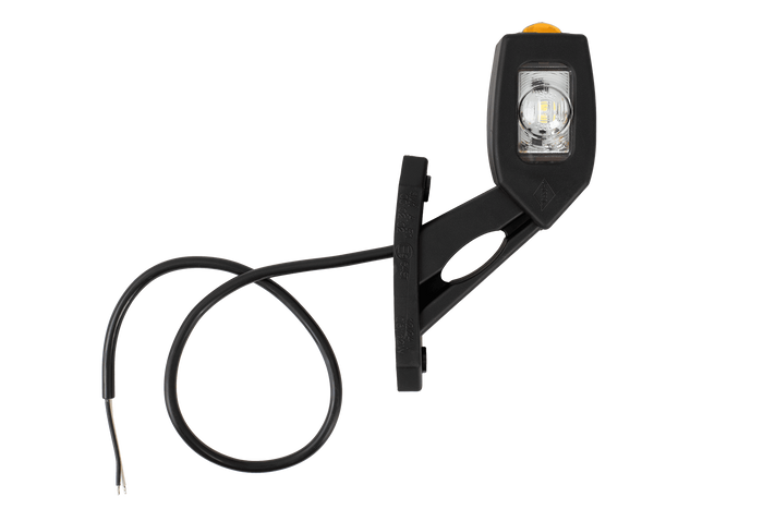 HORPOL LD 2109/P LED rechts markeringslamp op een rubberen arm
