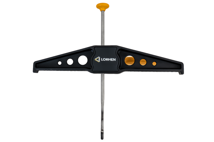 Set van twee LOKHEN STOPPY 606510100 ladderbevestigingsbeugels