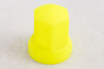 OUTLET Dop met indicator voor wielbouten HOOG FI33 GEEL
