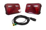 ASPÖCK MULTILED IV LED-achterlichten + ASPÖCK kabelboom 4,5 m 7-pins