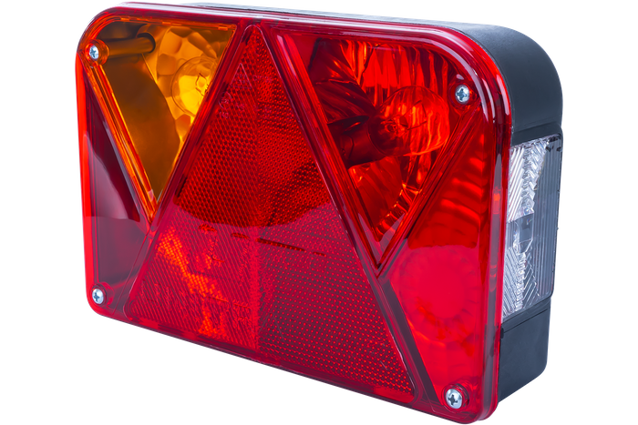 Verlichtingsset: DOBPLAST achterlichten + DOBPLAST LED markeringslichten + MANTES 5,5m 13-polige kabelboom + snelkoppelingen