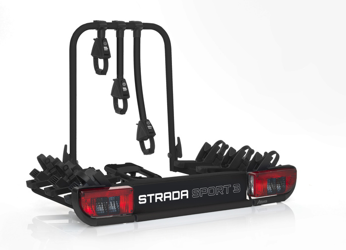 Atera Strada Sport M3 + 4e fietsadapter - trekhaakdrager voor 4 fietsen (zwart)
