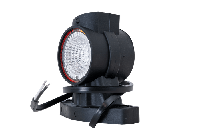 FRISTOM FT-140A LED rechter markeringslamp op een rubberen arm