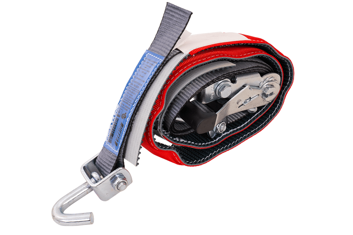 HEFFA CARLINE 130 spanband voor sleepwagens wielbevestigingsband 2,8m/35mm/3t VDI 2700