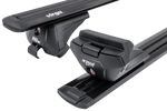 Inter Pack Virgo IR 110 (G2) dakdrager met geïntegreerde rails (zwart)