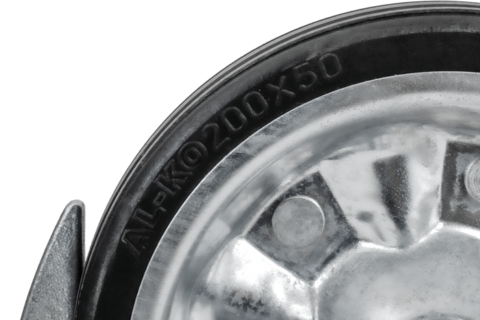 AL-KO 1863497 automatisch neuswiel met handgreep 400 kg 60 mm 775-1010 mm