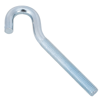 DROMET HZ M8x100 schroefhaak met open uiteinde (gebogen)