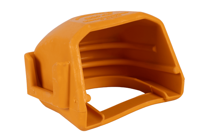 Veiligheidsafdekking voor de STEELPRESS SDP-05 Soft Dock kogelkoppeling met ruimte voor de stekker.