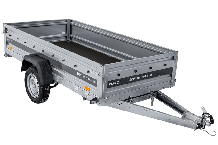 Autotrailer op veren 264x125 UNITRAILER FORCE 264/R KIPP