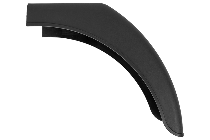 Linker spatbordhelft voor aanhanger DOMAR DR1012501 wielkast 340/220mm