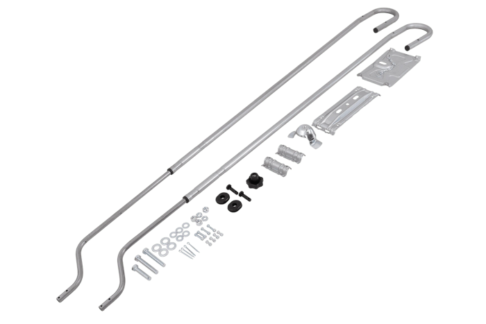 OUTLET KNOTT reservewielhouder/wielbeugel voor caravans 1475-1850mm