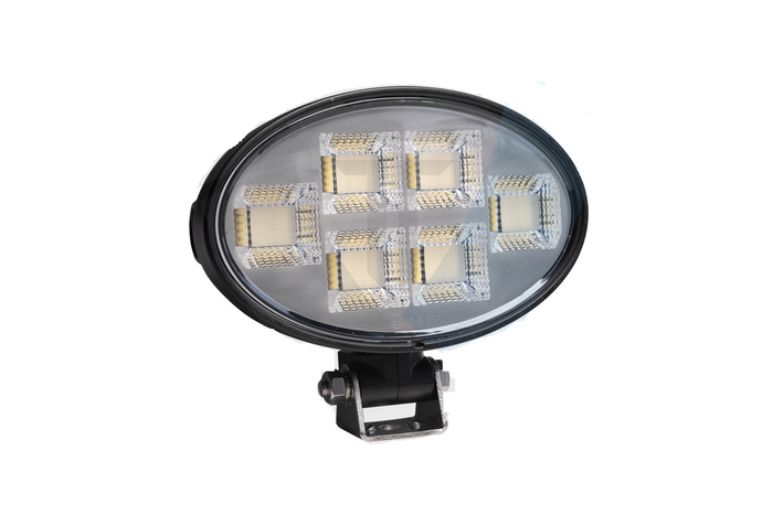 LED-werklampreflector TT TECHNOLOGY ZWART TT.13415 150xLED 8200lm ovaal