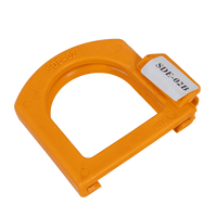 Veiligheidsafdekking voor STEELPRESS 4 mm kogelkoppeling, met ruimte voor stekker.