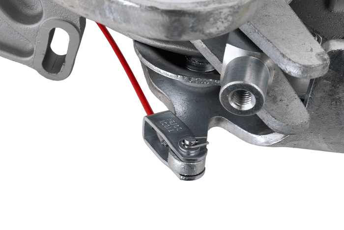 KNOTT oplooprem KFG30A met K35A kogelkoppeling 3000kg met V-dissel