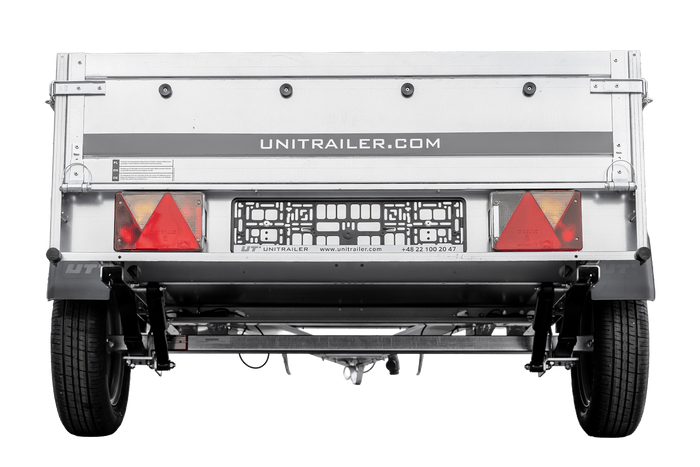 Autoaanhangwagen op veren 230x125 UNITRAILER GARDEN 230/R KIPP