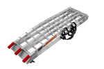 UNITRAILER ALR002 opklapbare aluminium oprijplaat voor aanhanger 221 cm 340 kg met riem