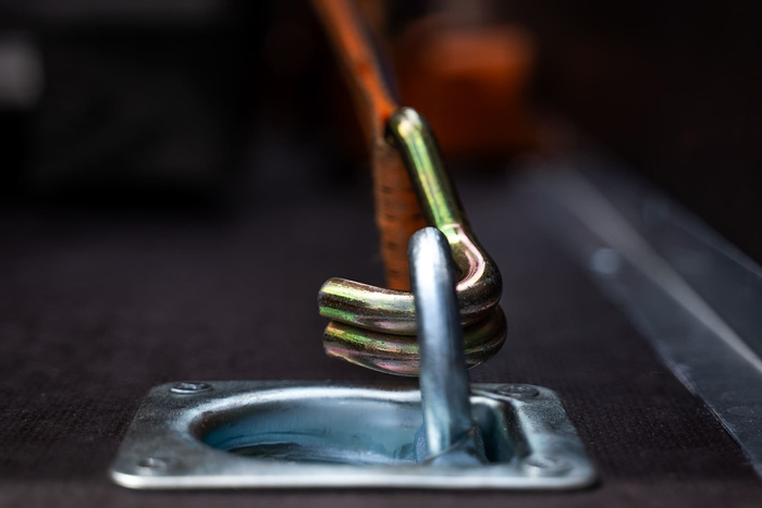 3-punts transportband met spanner voor UNITRAILER aanhanger 3m/50mm/4t oranje