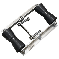 OUTLET UNITRAILER twee-rollen bodemkielsteun voor boottrailers