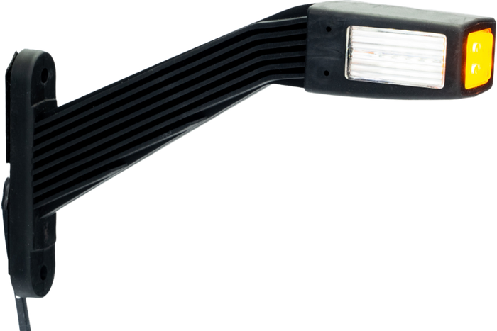 FRISTOM FT-145 LED linker markeringslamp op een rubberen arm