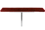 UNITRAILER platte zijsteun, lengte 59cm, hoogte 8cm, voor boottrailer