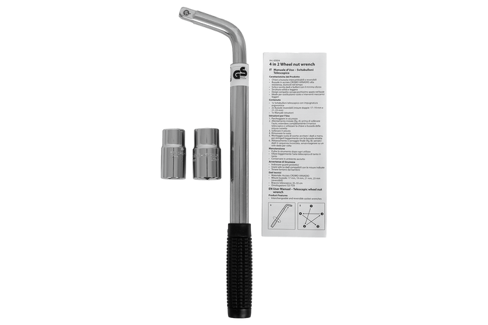 Telescopische sleutel LAMPA SB-2 autowielsleutel