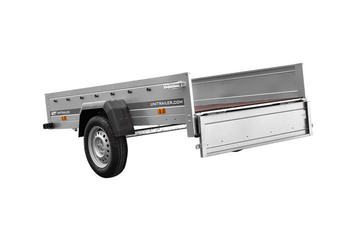 Grote aanhangwagen 230 x 125 Garden Trailer 230 Unitrailer 750 KG MTM