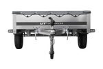 Autoaanhanger 264x125 UNITRAILER GARDEN 264 KIPP met H-0 frame en grijs deksel