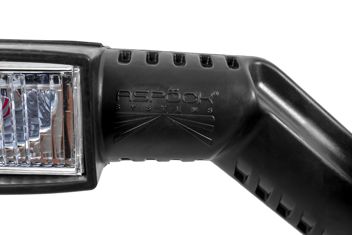 ASPÖCK EUROPOINT III LED-achterlicht met bajonetaansluiting 7-pins ASS2 en claxon, 7 functies links