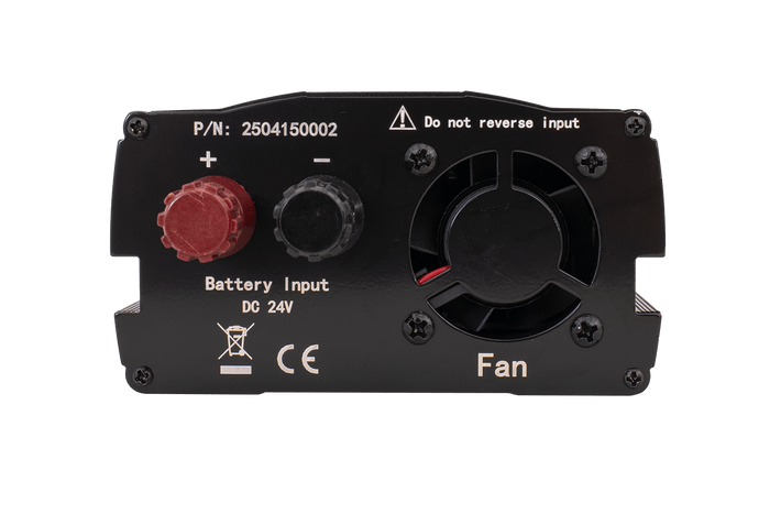 Spanningsomvormer 24V/230V (600/1200W) KAMAR E1925