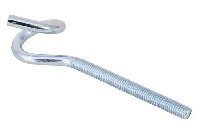 DROMET HOH M6x100 krulhaak, schommelhaak