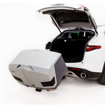 Towbox V3 Grey LED Edition - bagagebox voor op de trekhaak