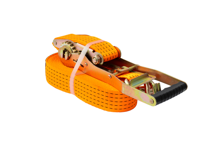 UNITRAILER ERGO 12m/50mm/5t oranje transportband met spaninrichting