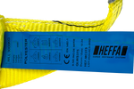 HEFFA kraanhijsband 5m/90mm/3t met lussen