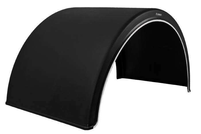 Dubbele spatbord voor aanhanger 19,5-22,5" DOMAR DK1670 wielkast 1280/650mm