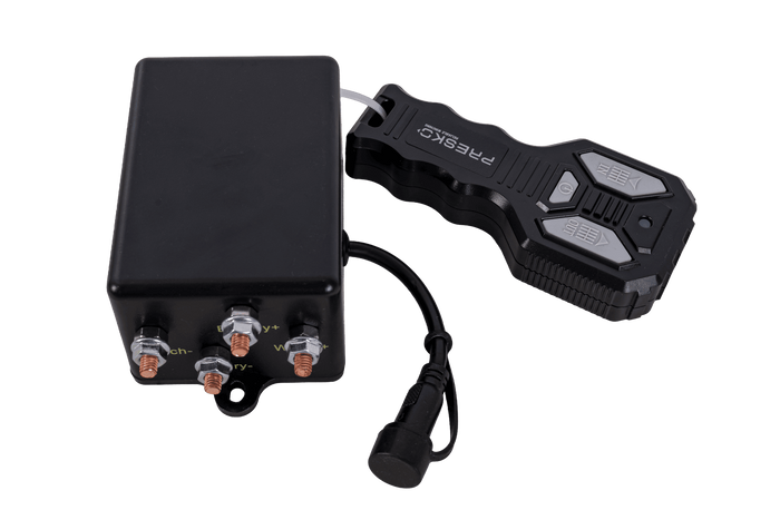 Elektrische lier voor PRESKO T-REX 3.5 12V 1590kg aanhanger met 12m stalen kabel