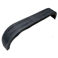 OUTLET Tandem spatbord voor aanhanger 13-14&quot; DOMAR D20522 platte wielkast 1500/220mm